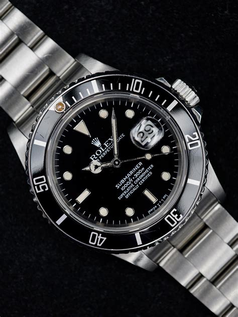 rolex 16800 histoire|1986 rolex submariner value.